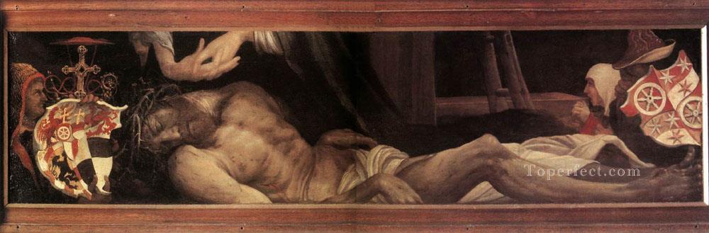 Lamentation du Christ religieux Matthias Grunewald Peintures à l'huile